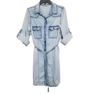 Speed Limit M.P.H. 3/4 length sleeve Denim dress SMALL